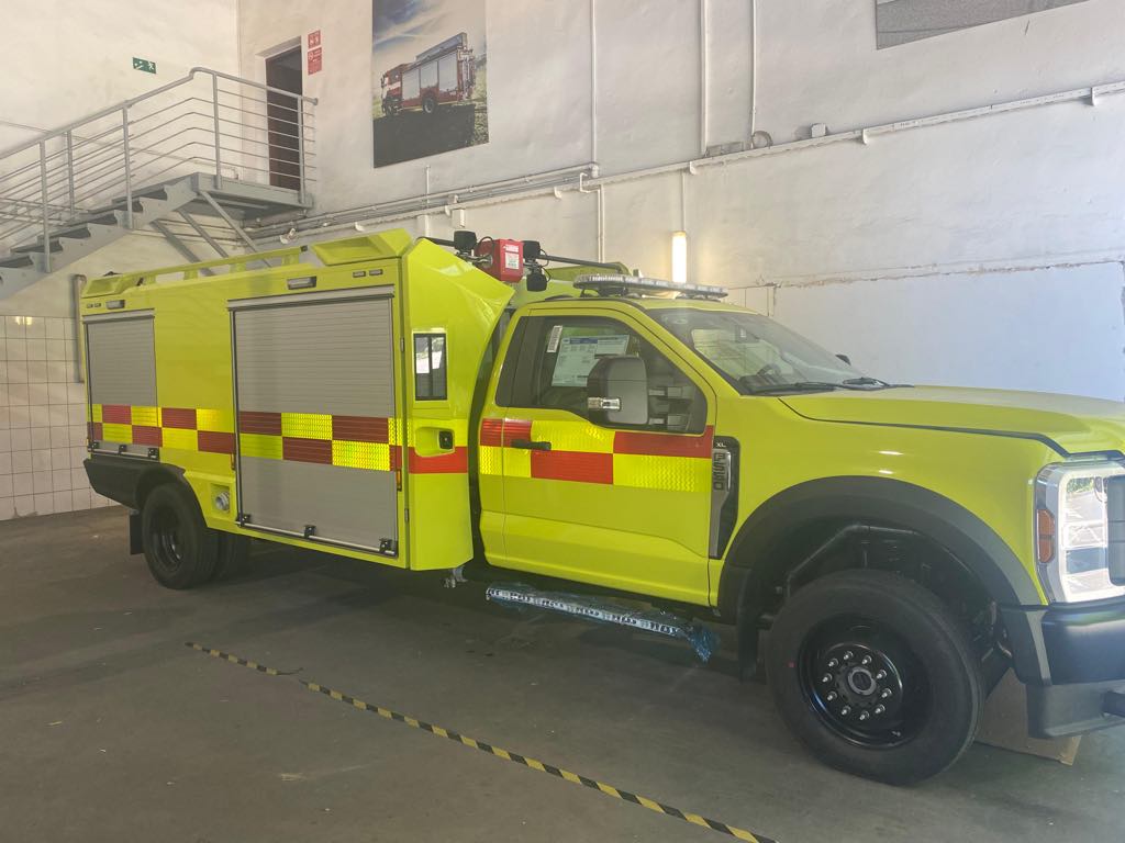 Isavia flugvallaslökkvibifreið