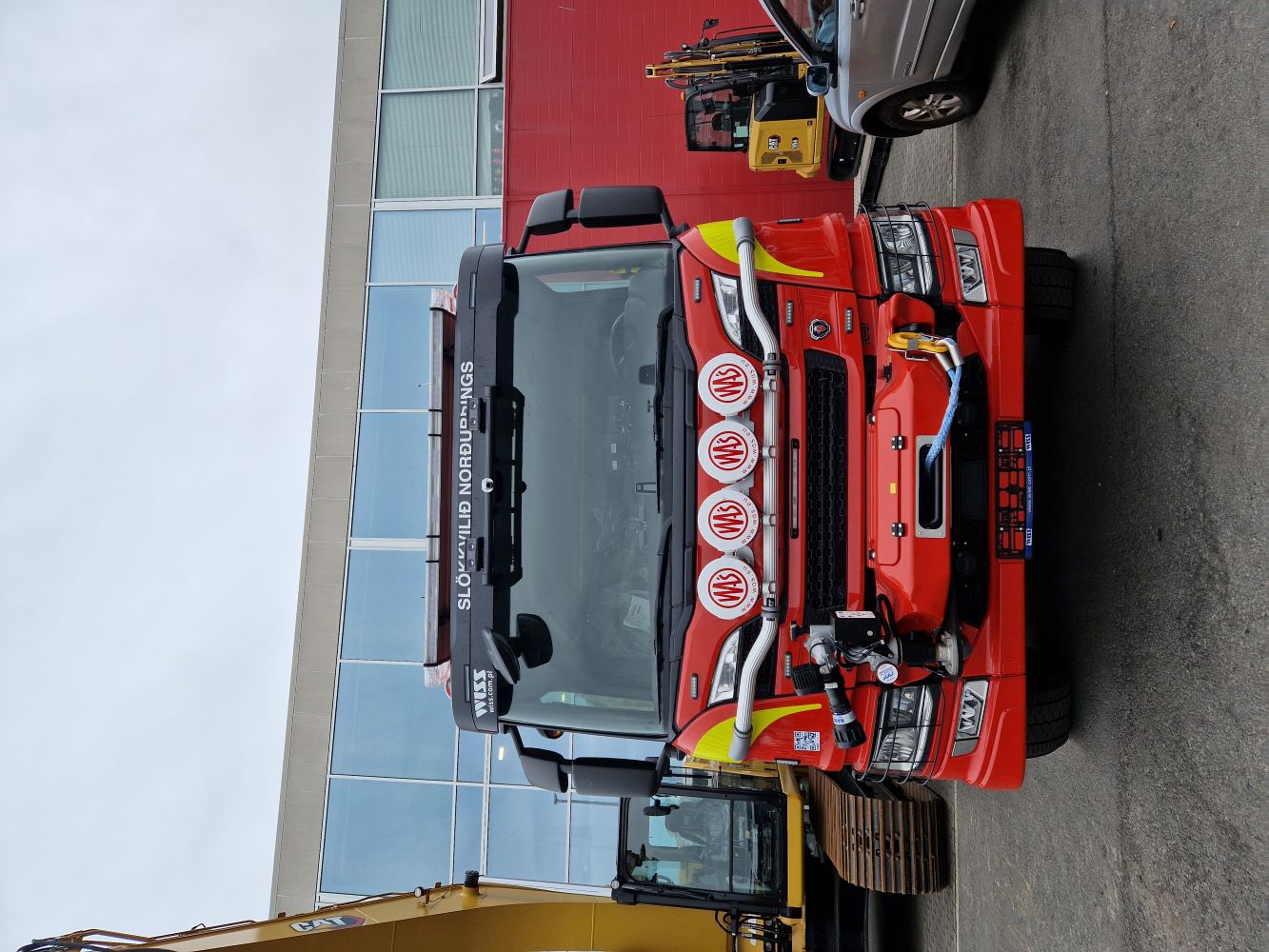 Slökkvibifreið Slökkviliðs Norðurþings