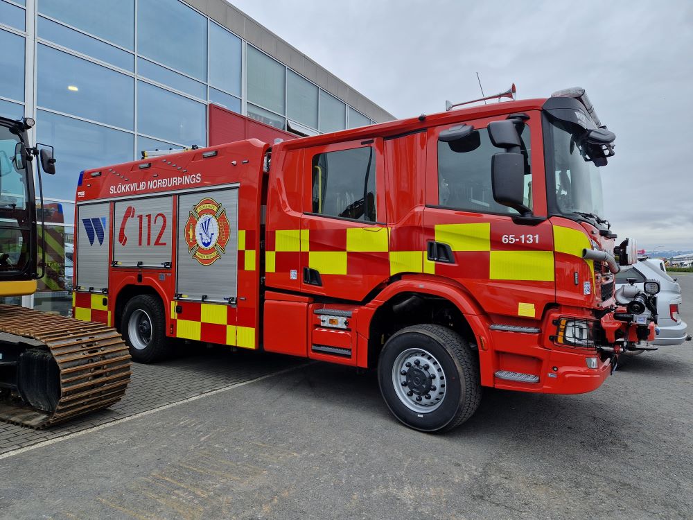 Slökkvibifreið Slökkviliðs Norðurþings