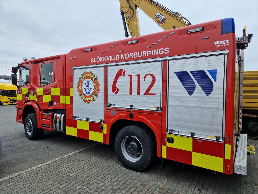 Slökkvibifreið Slökkviliðs Norðurþings