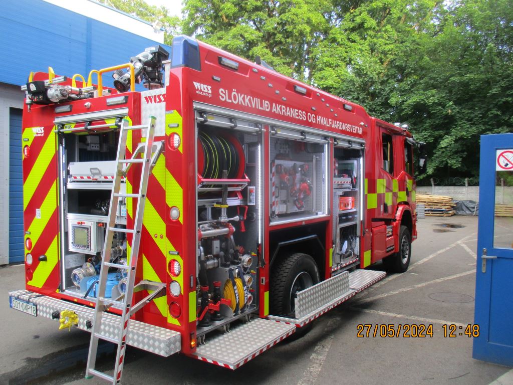 Slökkvibifreið fyrir Slökkvilið Akraness og Hvalfjarðarsveitar