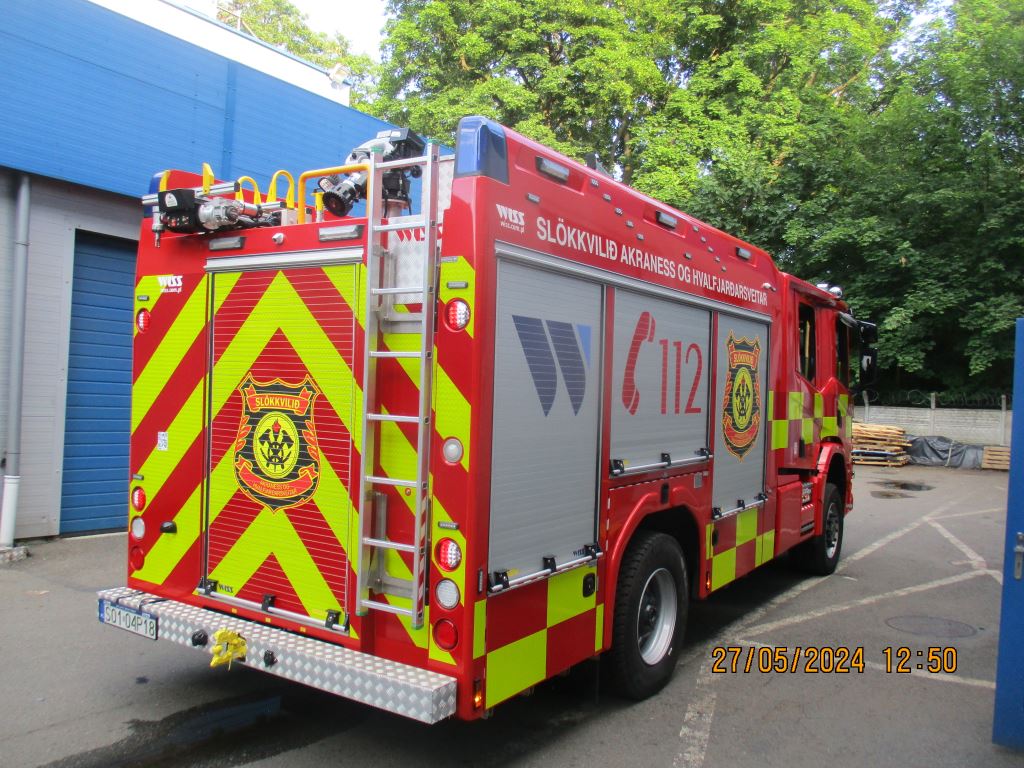 Slökkvibifreið fyrir Slökkvilið Akraness og Hvalfjarðarsveitar