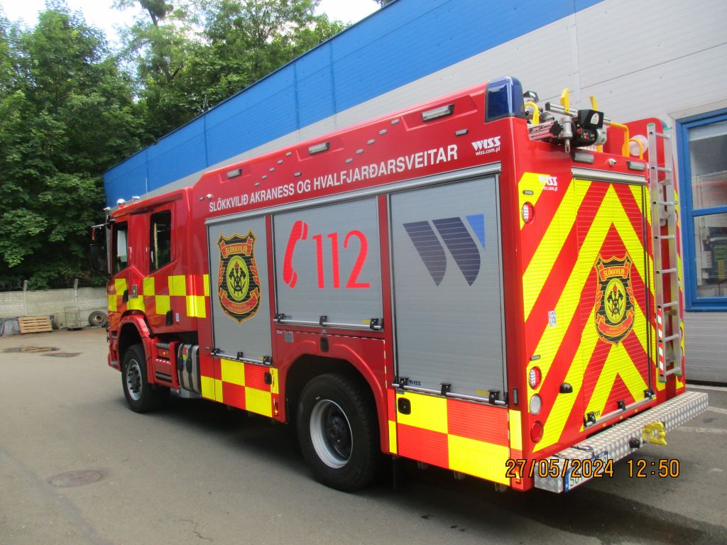 Slökkvibifreið fyrir Slökkvilið Akraness og Hvalfjarðarsveitar