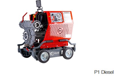 Kube P1 díseldrifin brunadæla