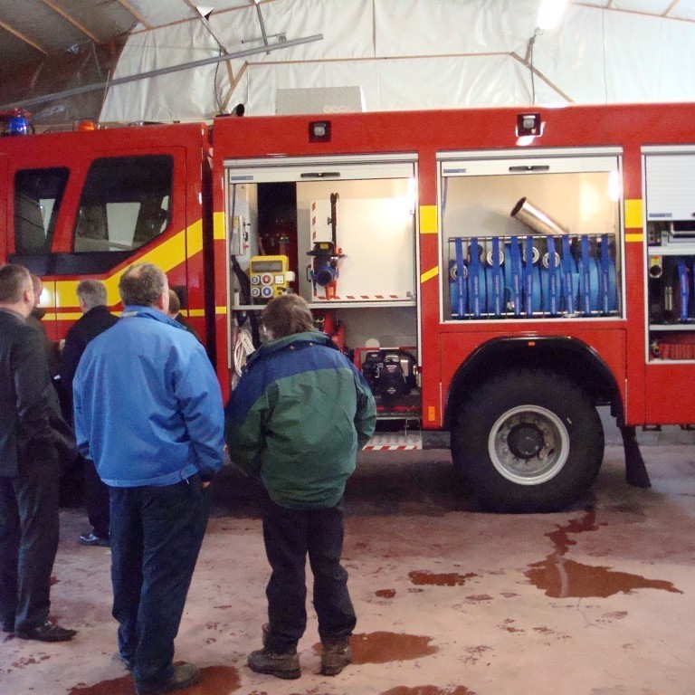 Búið að koma fyrir búnaði