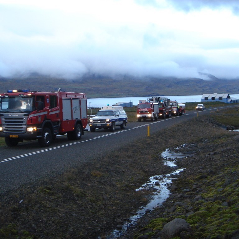 Hersingin leggur af stað