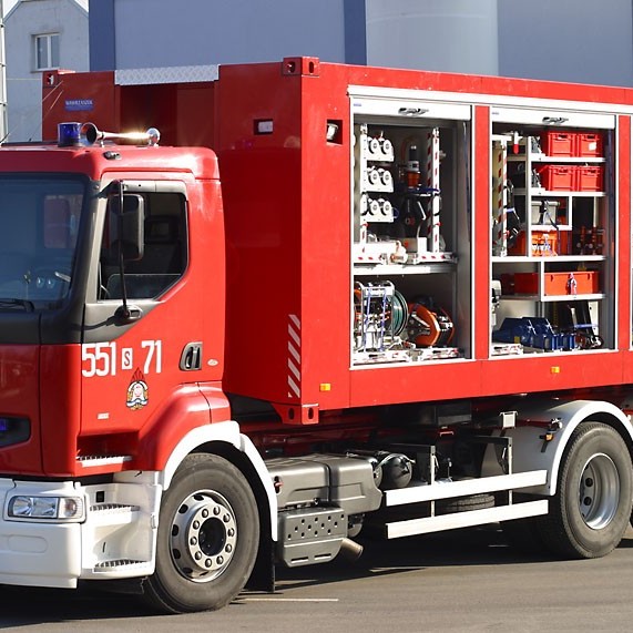 Gámur fyrir búnað