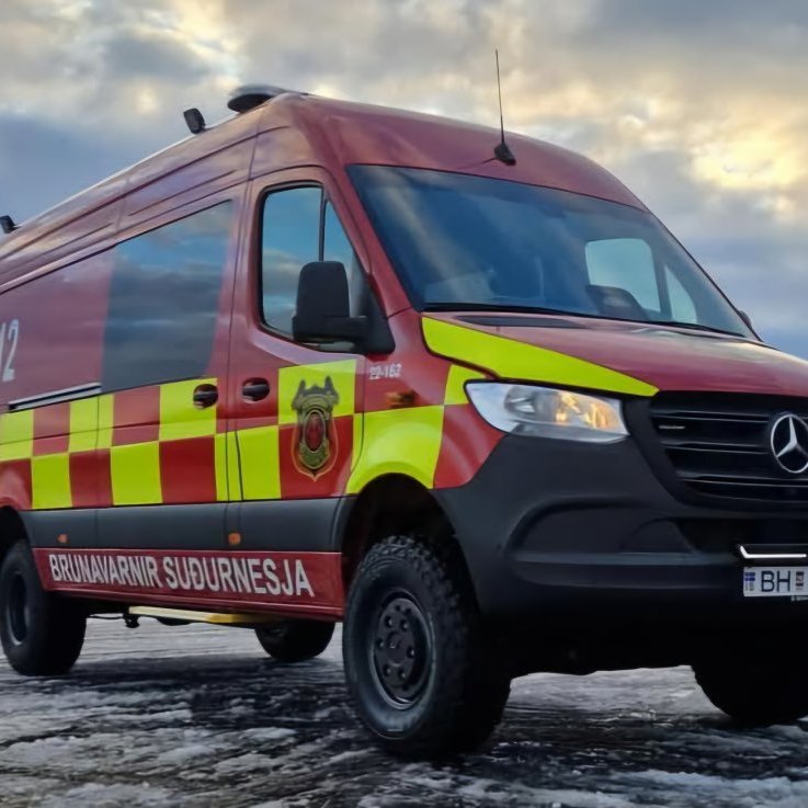 Áhafnar- og flutningsbifreið Brunavarna Suðurnesja