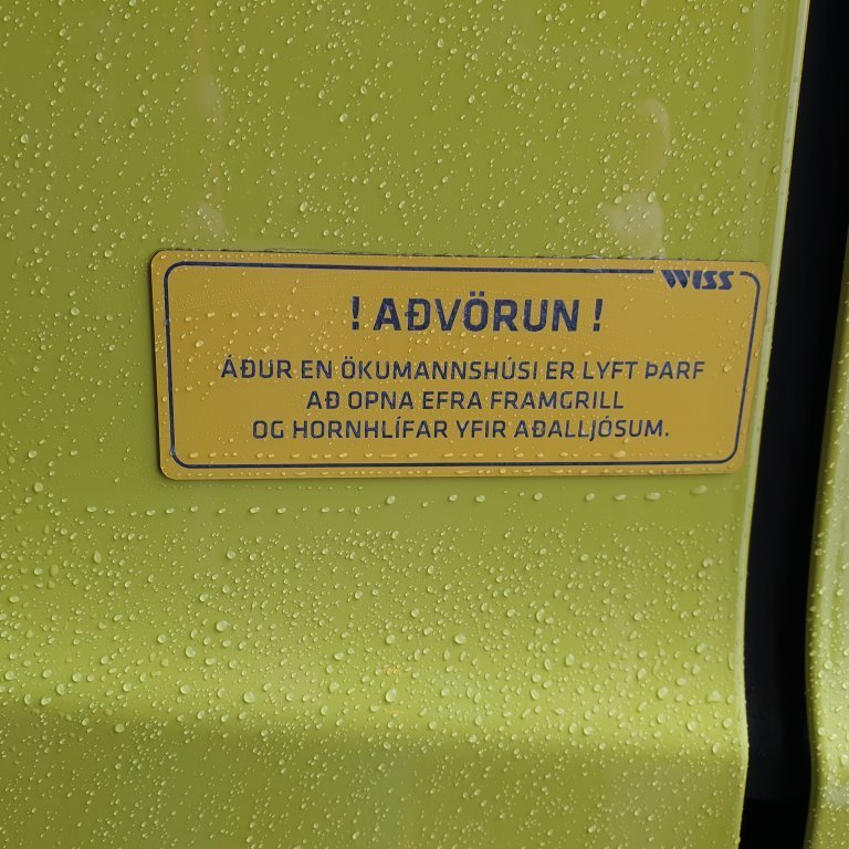 Viðvörunarmiði
