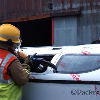 Packexe SMASH® varnarfilma til að auðvelda störf við klippi og björgunarvinnu