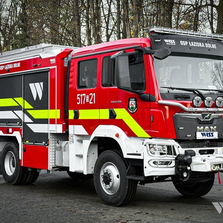 Wiss slökkvibifreið MAN 13.290