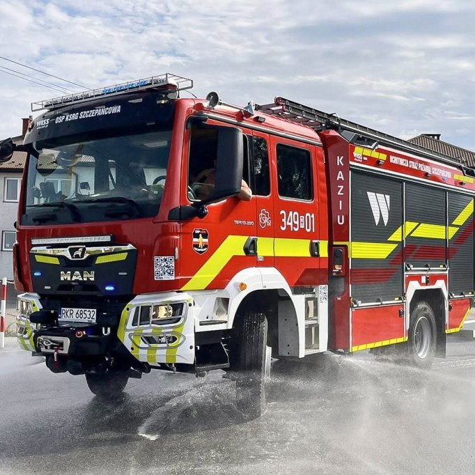 Wiss slökkvibifreið MAN 13.290