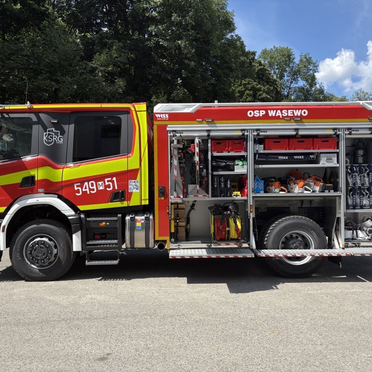Wiss Scania slökkvibifreið