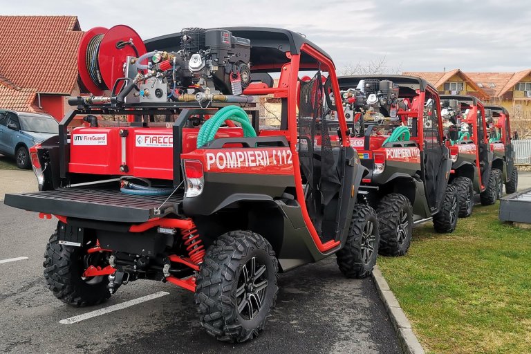 Fireco slökkvikerfi á Buggýbílum