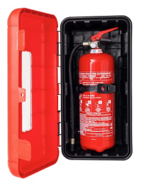 Slökkvitækjaskápur