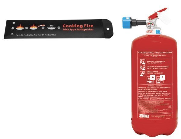 Mobiak vatnsúðatæki og eldstafurinn